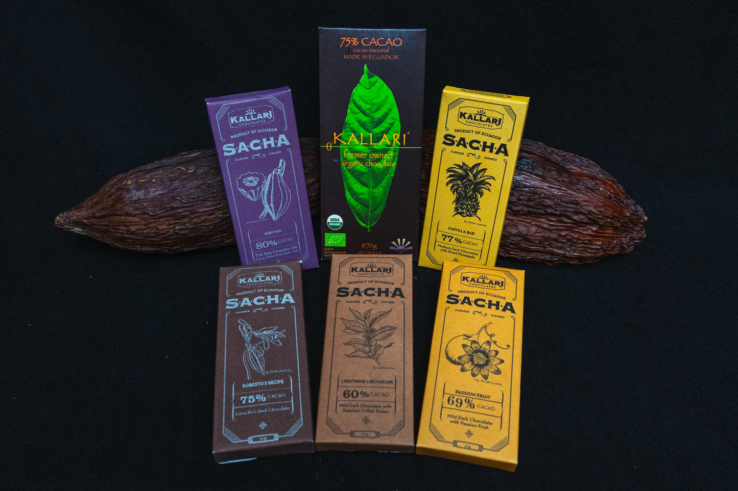 SACHA Kuri Paki 80% Kakao-Schokolade (Kakaonibs)