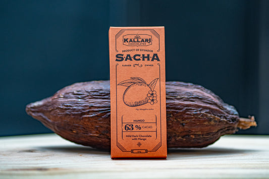 SACHA Mango 63% Kakao-Schokolade