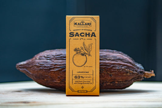 SACHA Laranck 63% Kakao-Schokolade (Orange)