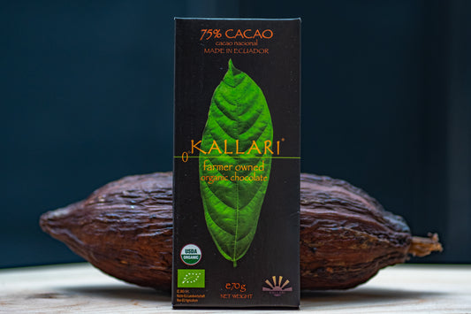 KALLARI Schokolade 75% Kakao